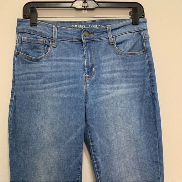 Women's Old Navy Rockstar Mid Rise Jeans Size 6 - Picture 5 of 10